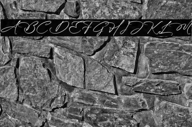 Blissfuly Magnotia DEMO VERSION Font examples