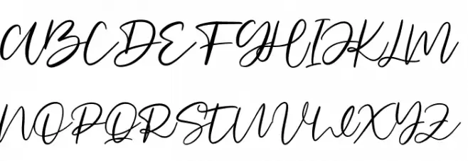 Blisslayton Free Regular Font OTHER CHARS