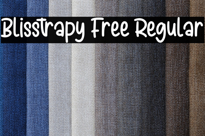 Blisstrapy Free Regular Example 1