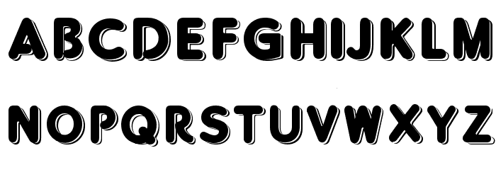Blistered Font OTHER CHARS