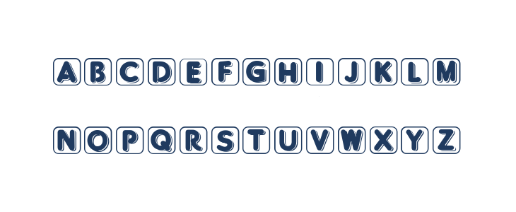 BlisteredFramed Lowercase