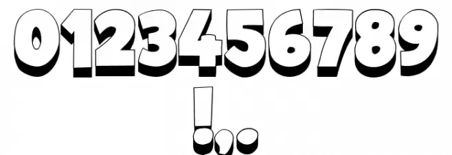 Blitz Regular Font OTHER CHARS