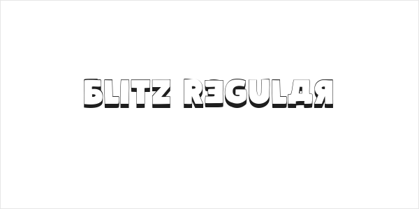 Blitz Regular Logo