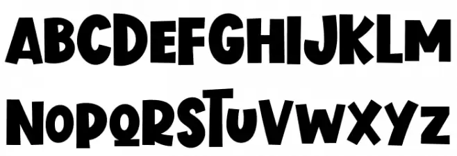 Blitzen Deer Font Litere mari