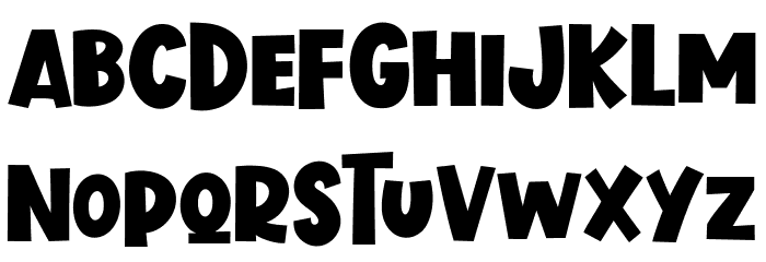 Blitzen Deer Font LOWERCASE