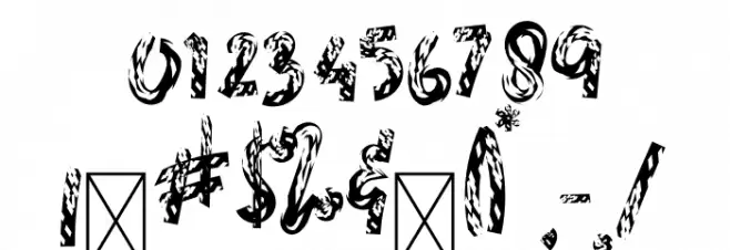 Blitzer Font OTHER CHARS