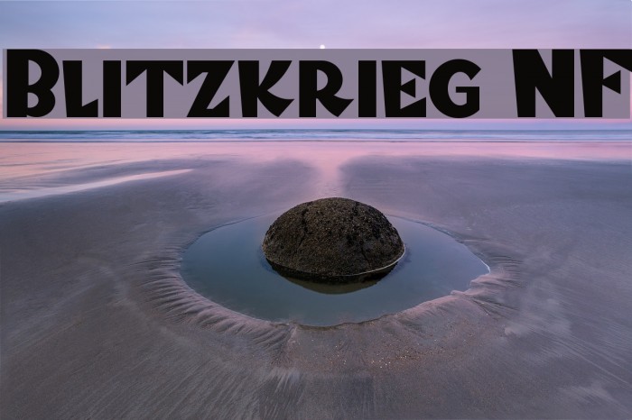 Blitzkrieg NF لخطوط تنزيل examples