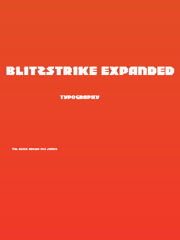 Blitzstrike Expanded Poster