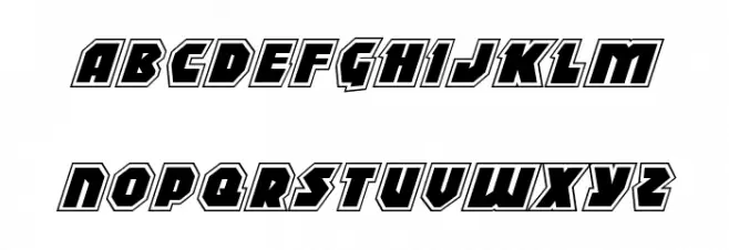 Blitzstrike Pro Italic خط أحرف صغيرة