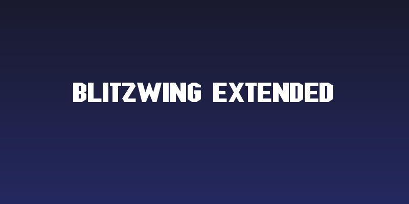 Blitzwing Extended Social Header