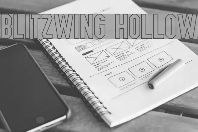 Blitzwing Hollow Fonte examples