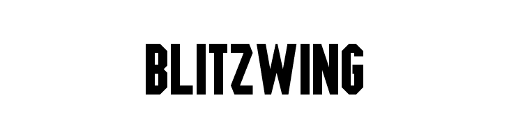 Blitzwing Font