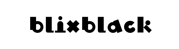 Blix Black  baixar fontes gratis