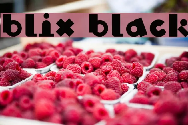 Blix Black Example 1