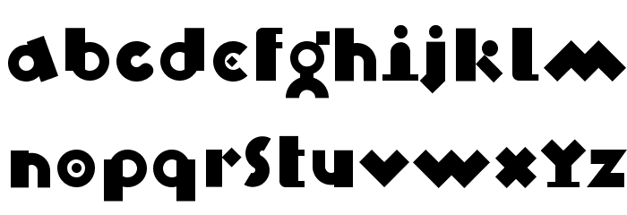 Blix Black Font LOWERCASE