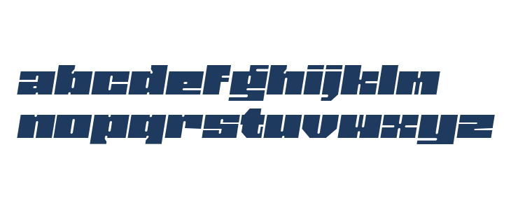 Blize Regular Lowercase