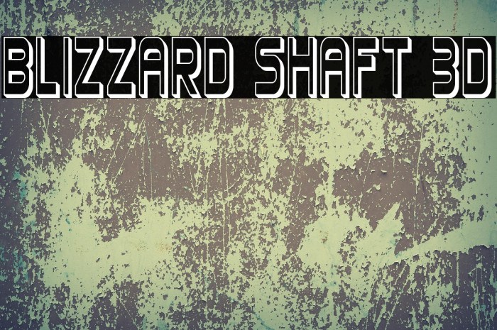 Blizzard Shaft 3D Example 3