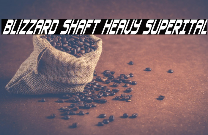 Blizzard Shaft Heavy SuperItal Example 3