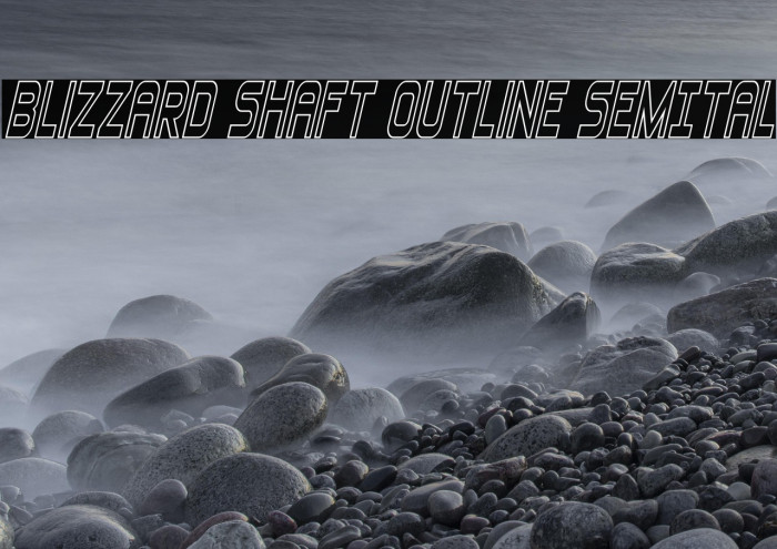 Blizzard Shaft Outline SemItal Example 1