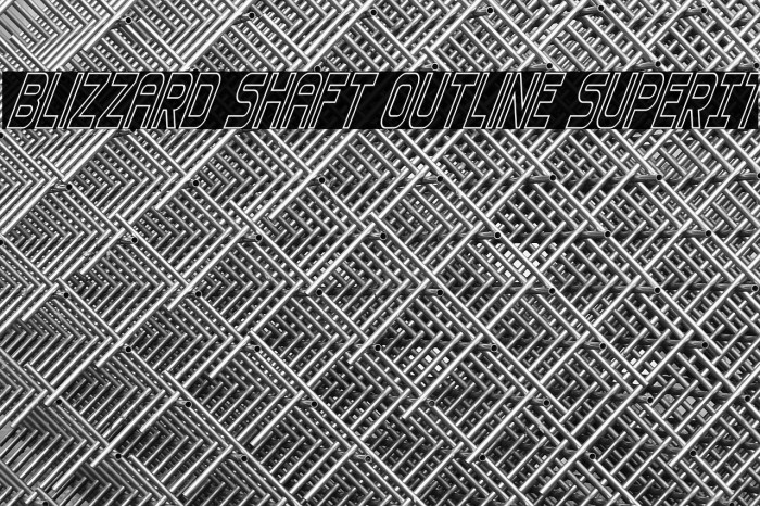 Blizzard Shaft Outline SuperIt Example 3