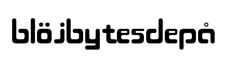 Blöjbytesdepå Font