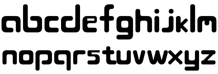 Blöjbytesdepå Font LOWERCASE