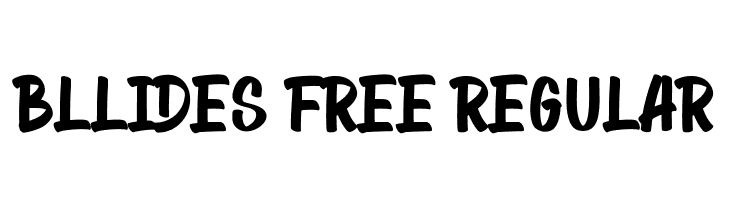 Bllides Free Regular  لخطوط تنزيل