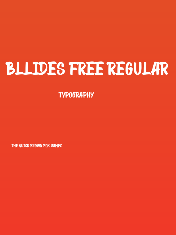 Bllides Free Regular Poster
