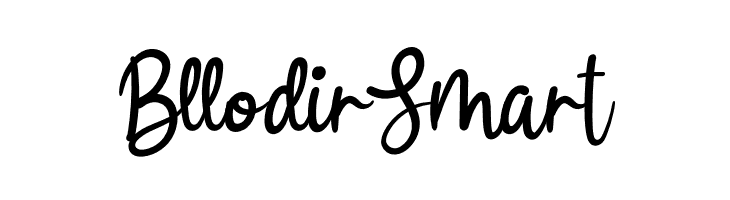 Bllodir Smart Font