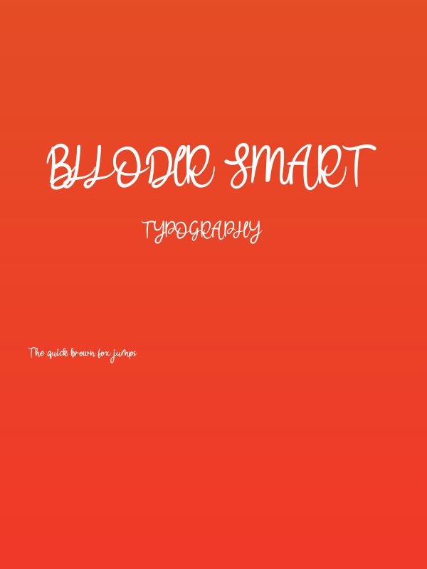 Bllodir Smart Poster