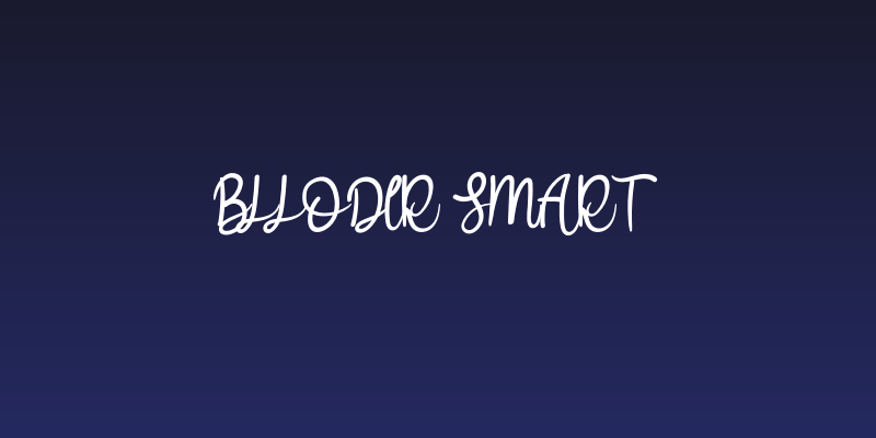 Bllodir Smart Social Header