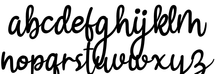 Bllodir Smart Font Litere mici