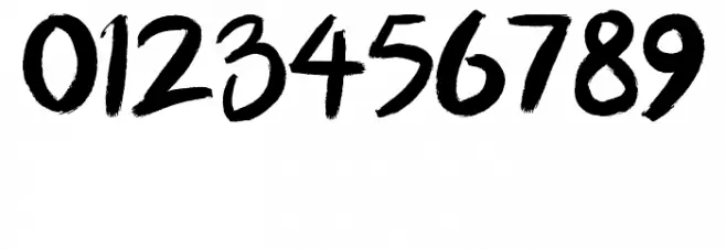 Bllody Rainan Font OTHER CHARS