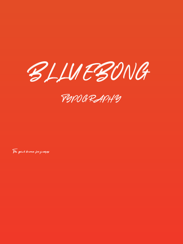 Blluebong Poster