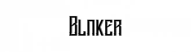 Blnker   免费字体下载