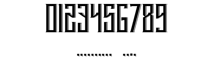 Blnker Font OTHER CHARS