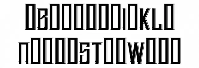 Blnker フォント 小文字