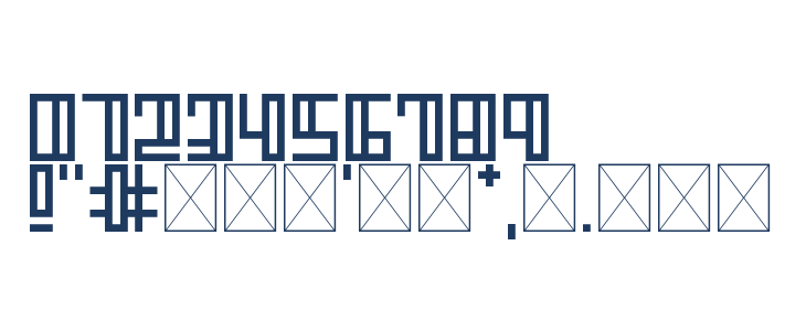 Bloac Regular Other Characters