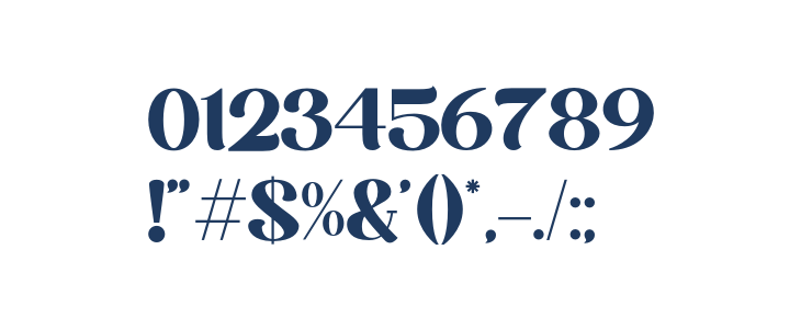 Bloadrish-Regular Other Characters