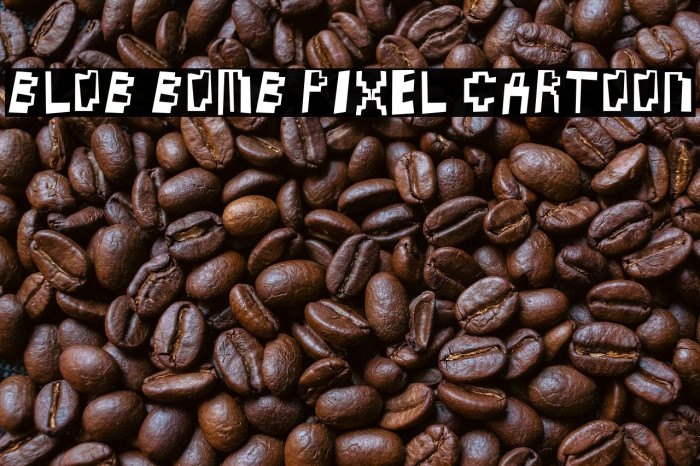 Blob Bomb Pixel Cartoon Example 3