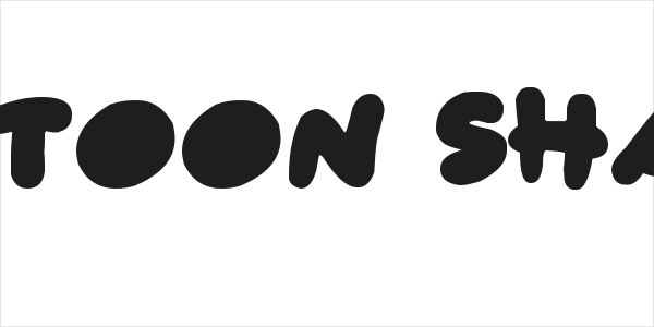 Blob Toon Shadows Logo