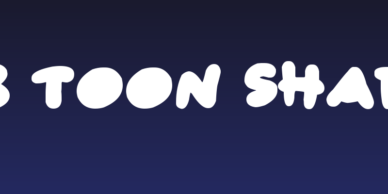 Blob Toon Shadows Social Header