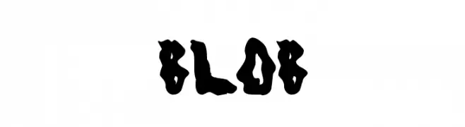 Blob  baixar fontes gratis