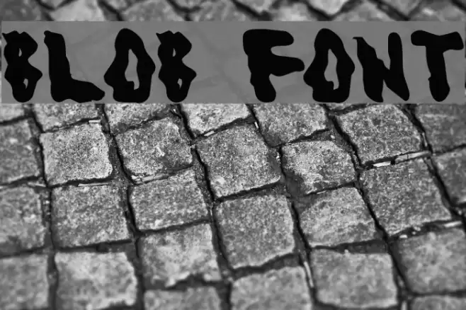 Blob フォント examples