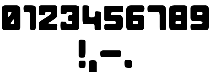 Blobb Font OTHER CHARS