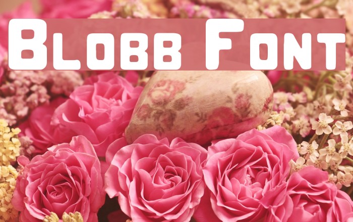 Blobb Font examples