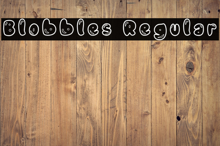 Blobbles Regular Example 3