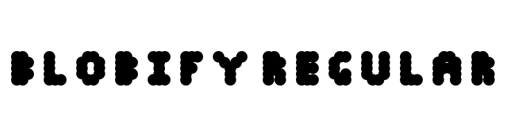 Blobify Regular  Fuentes Gratis Descargar