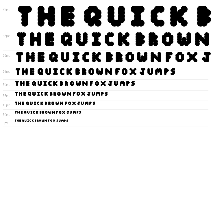 Blobify Regular Waterfall