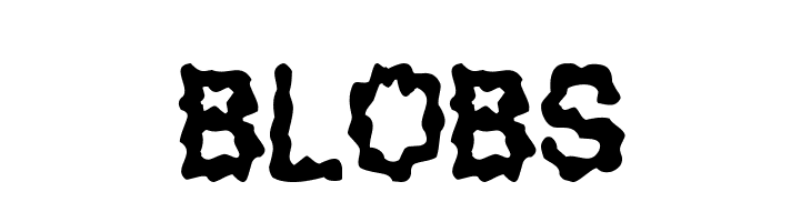 Blobs  Fuentes Gratis Descargar